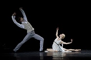 Ewa Nowak i Vladimir Yaroshenko w balecie „Chopin, artysta romantyczny” Patrice'a Barta, fot. Ewa Krasucka