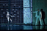 Carlos Martín Pérez i Bartosz Zyśk w „Nevermore...?” Roberta Bondary, fot. Ewa Krasucka