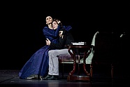Dominika Krysztoforska i Vladimir Yaroshenko w „Chopinie, artyście romantycznym” Patrice'a Barta, fot. Ewa Krasucka