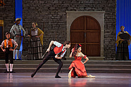 Vladimir Yaroshenko i Chinara Alizade w „Don Kichocie” Alexeia Fadeyecheva, fot. Ewa Krasucka