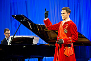 Aleksander Teliga - pianista, Danylo Matviienko - baryton, fot. Donat BrykczyńskiBE&W