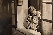 Aleksander Zelwerowicz jako Szambelan w "Panu Jowialskim" Aleksandra Fredry, Teatr Polski w Warszawie, 1948