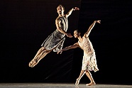 Jacek Tyski i Nathalie Fernandez w balecie „In Light and Shadow” Krzysztofa Pastora, fot. Ewa Krasucka