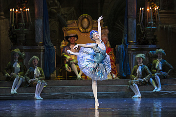 „The Sleeping Beauty”: Melissa Abel as Princess Florina, photo: Ewa Krasucka