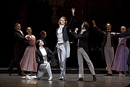 Dominika Krysztoforska, Sergey Popov and Arkadiusz Gołygowski in Patrice Bart's ‘Chopin, the Romantic Artist’, photo: Ewa Krasucka