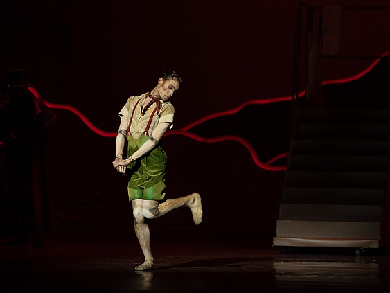 'Pinocchio', Kasper Górczak as Pinocchio, photo: Ewa Krasucka 'Pinocchio', Kasper Górczak as Pinocchio, photo: Ewa Krasucka