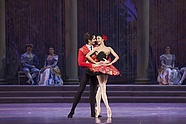 Chinara Alizade i Vladimir Yaroshenko w „Don Kichocie” Alexeia Fadeyacheva, fot. Ewa Krasucka