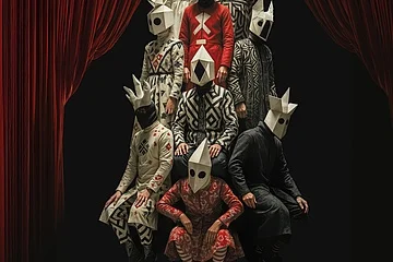 Plakat: Jarosław Mazurek | grafika: Macias / Lunapark