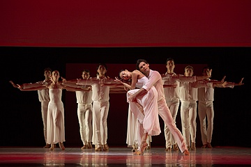 Koncert f-moll, tańczą Yuka Ebihara i Vladimir Yaroshenko, fot. Ewa Krasucka