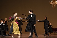 Melissa Abel and Vladimir Yaroshenko in John Neumeier’s “The Lady of the Camellias”, photo: Ewa Krasucka