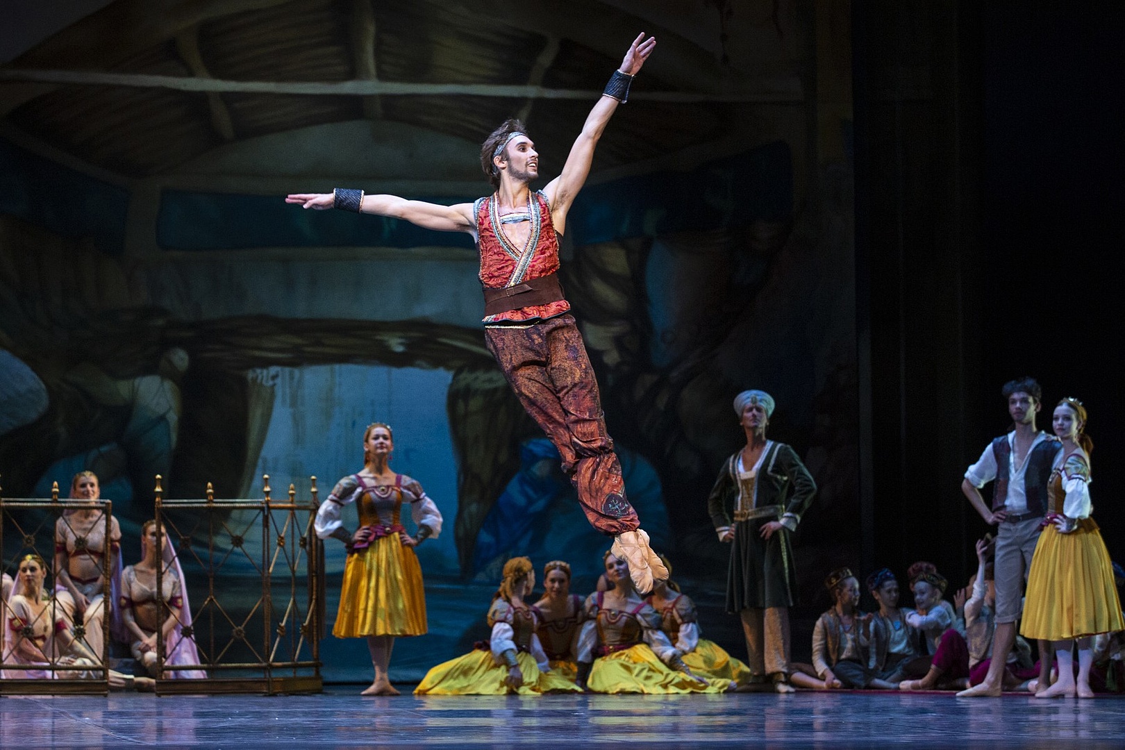 Marco Esposito jako Lanquedem w Korsarzu, fot. Ewa Krasucka