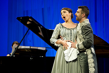 Marcela Wierzbicka - sopran, Paweł Trojak - baryton, fot. Donat BrykczyńskiBE&W