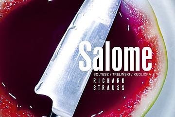 Salome - plakat, autor: Adam Żebrowski