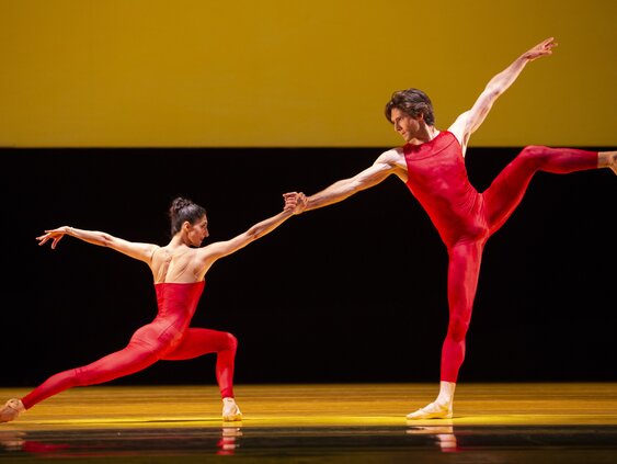 'Symfonia tańca Bis' ('Bolero'), tańczą Chinara Alizade i Vladimir Yaroshenko, fot. Marta Wódz