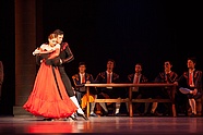 Robin Kent i Joanna Drabik w balecie "Don Kichot" Alexeia Fadeyecheva, fot. Ewa Krasucka