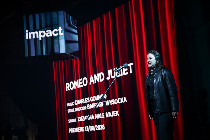 Zuzanna Nalewajek, aria Stefano z opery Romeo i Julia, przy fortepianie Marek Bracha