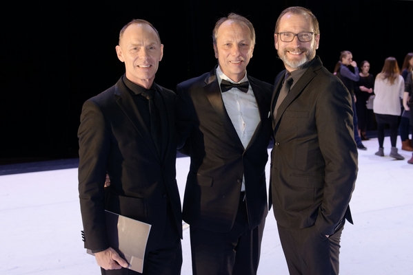 2. Among the guests of the gala were Ted Brandsen, director of the Dutch National Ballet (left) and Kevin O'Hare, director of the Royal Ballet, London. 