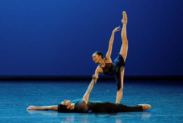 8. Yuka Ebihara and Vladimir Yaroshenko of the Polish National Ballet in Krzysztof Pastor’s Adagio set to Schubert’s music.