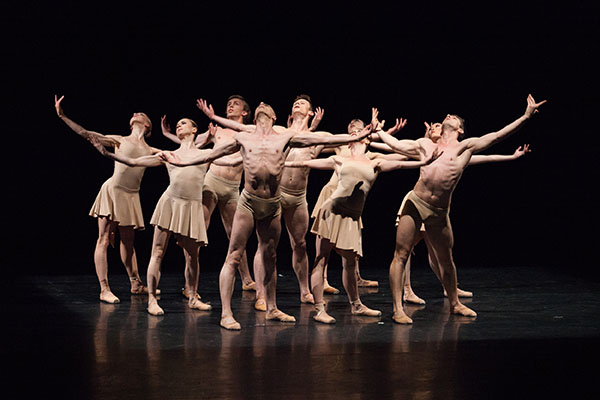 The Polish National Ballet performs Moving Rooms; photo: Ewa Krasucka