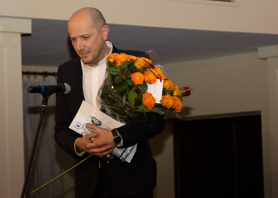 Boris Kudlička podczas gali wręczenia Nagród ZAiKS-u, fot. Jolanta Paluszkiewicz