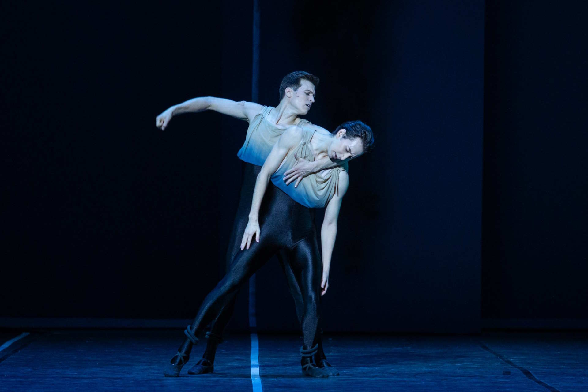 Bogdan Verbovoy i Kristóf Szabó w „Siódmej symfonii”, fot. Ewa Krasucka