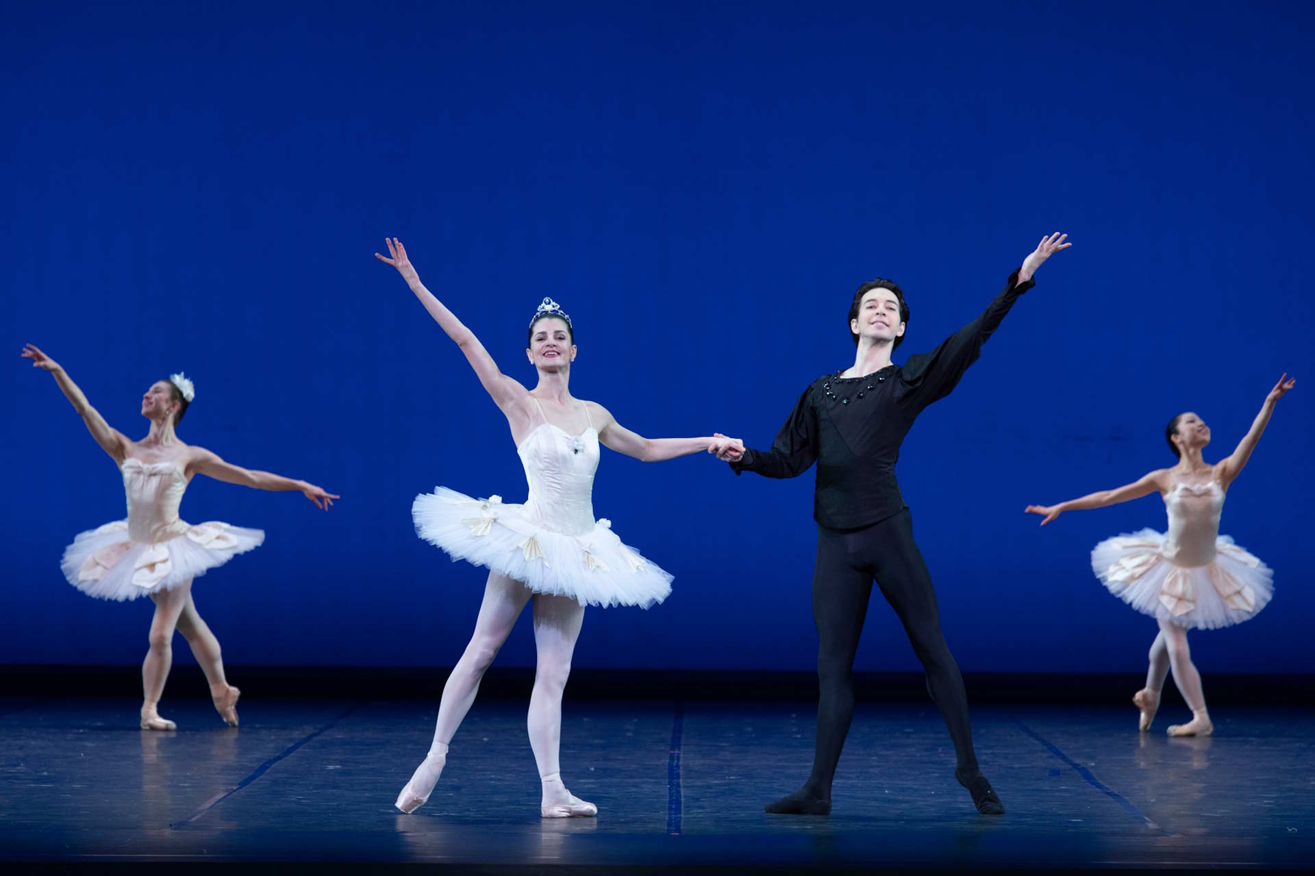 Bogdan Verbovoy i Yana Shtanhei w „Symphony in C”, fot. Ewa Krasucka, © The School of American Ballet